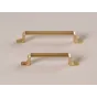 Uchwyt meblowy HUGO GOLD, L-192mm, złoty szczotkowany Uchwyt meblowy HUGO GOLD, L-192mm, złoty szczotkowany