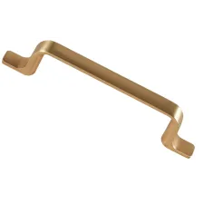 Uchwyt meblowy HUGO GOLD, L-128mm, złoty szczotkowany