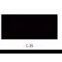 Listwa aluminiowa LED Typ "C", art. 05001635, L-3,5 mb, Czarna C-35