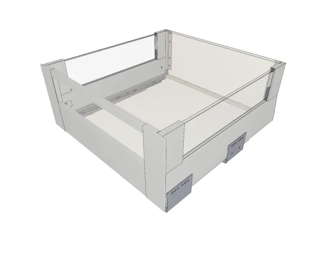 Szuflada MERIVOBOX 500 40kg WYSOKA E WEWNĘTRZNA BOXCOVER + SZKŁO + RELING SW-M BIAŁA Szuflada MERIVOBOX 500 40kg WYSOKA E WEWNĘTRZNA BOXCOVER + SZKŁO + RELING SW-M BIAŁA