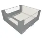 Szuflada MERIVOBOX 500 40kg WYSOKA E WEWNĘTRZNA BOXCOVER + SZKŁO + RELING IG-M SZARA Szuflada MERIVOBOX 500 40kg WYSOKA E WEWNĘTRZNA BOXCOVER + SZKŁO + RELING IG-M SZARA