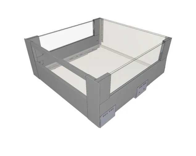 Szuflada MERIVOBOX 500 40kg WYSOKA E WEWNĘTRZNA BOXCOVER + SZKŁO + RELING IG-M SZARA Szuflada MERIVOBOX 500 40kg WYSOKA E WEWNĘTRZNA BOXCOVER + SZKŁO + RELING IG-M SZARA