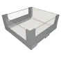 Szuflada MERIVOBOX 500 40kg WYSOKA E WEWNĘTRZNA BOXCOVER + SZKŁO + SZKŁO FRONT IG-M SZARA Szuflada MERIVOBOX 500 40kg WYSOKA E WEWNĘTRZNA BOXCOVER + SZKŁO + SZKŁO FRONT IG-M SZARA