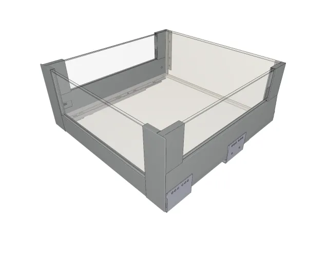 Szuflada MERIVOBOX 500 40kg WYSOKA E WEWNĘTRZNA BOXCOVER + SZKŁO + SZKŁO FRONT IG-M SZARA Szuflada MERIVOBOX 500 40kg WYSOKA E WEWNĘTRZNA BOXCOVER + SZKŁO + SZKŁO FRONT IG-M SZARA