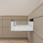 Szuflada MERIVOBOX E 450 40kg WYSOKA + BOXCOVER+SZKŁO SW-M BIAŁA