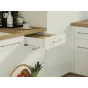 Szuflada AXISPRO, niska H-84mm, 250mm, biała Szuflada AXISPRO, niska H-84mm, 250mm, biała