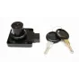 Zamek meblowy kwadratowy SISO X-850 czarny 14.01.067-0 Zamek meblowy kwadratowy SISO X-850 czarny 14.01.067-0