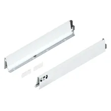 Boki szuflady tandembox L-550, M(83.6 mm)+ zaślepki, wys.83mm, (P+L), biały