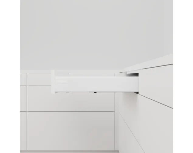 Boki szuflady tandembox L-650, M(83.6 mm)+ zaślepki, wys.83mm, (P+L), biały Boki szuflady tandembox L-650, M(83.6 mm)+ zaślepki, wys.83mm, (P+L), biały