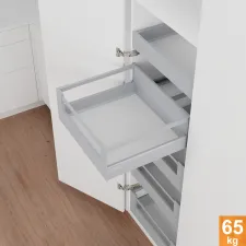 Szuflada wewnętrzna TandemBox Antaro 450mm - wysoka wys. D, szara, 65kg