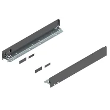 Komplet bok&oacute;w szuflady LEGRABOX P/L, L-500, Antracyt, wys. N (66,5 mm)