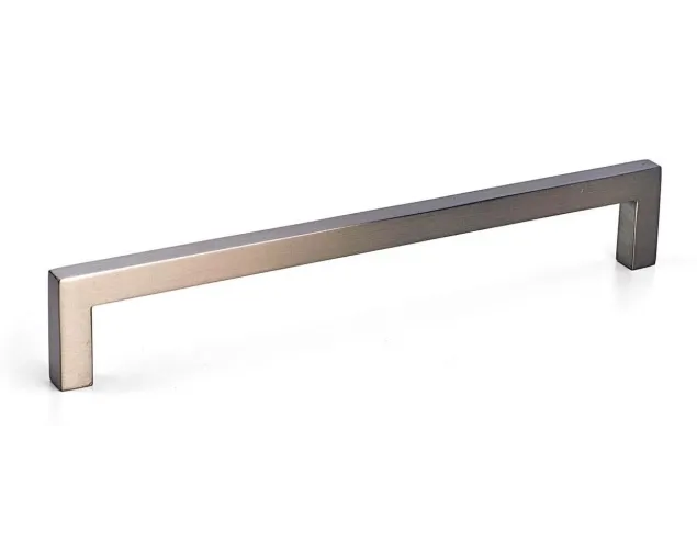 Uchwyt meblowy UN34, 160 mm, stal szlifowana Uchwyt meblowy UN34, 160 mm, stal szlifowana