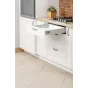 Szuflada ModernBox PUSH 450 mm, niska H84, srebrna