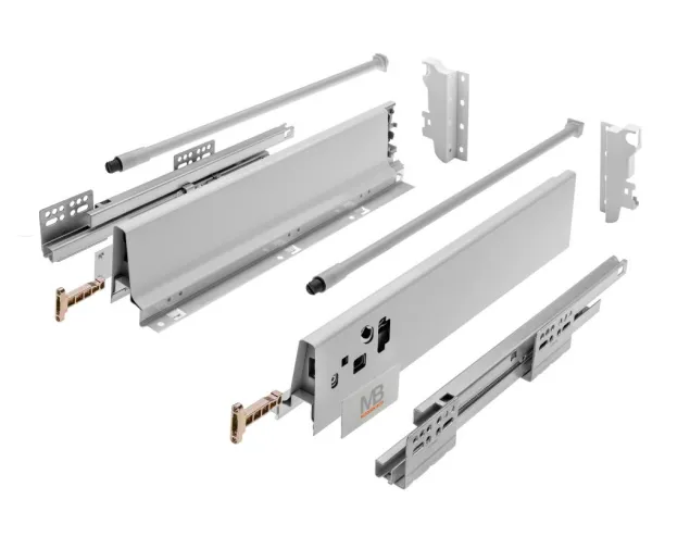 ModernBox, szuflada podpiekarnikowa H68 mm, 500 mm, srebrny ModernBox, szuflada podpiekarnikowa H68 mm, 500 mm, srebrny