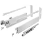Szuflada ModernBox Pro, Wysoka H199, 550 mm, biała