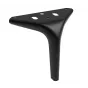 Nóżka meblowa GTV STABILIS, H-150 mm, stal, czarny mat Nóżka meblowa GTV STABILIS, H-150 mm, stal, czarny mat
