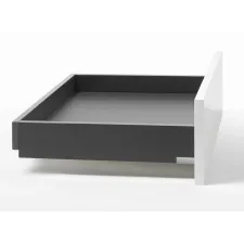 Zestaw - Szuflada podpiekarnikowa, dwuścienna LineaBox, 500mm, wys.77mm, Titanium