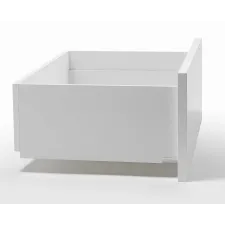 Zestaw - Szuflada dwuścienna, wysoka LineaBox, 350mm, wys.180mm, Biała