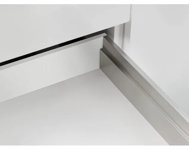 Zestaw - Szuflada dwuścienna LineaBox, 450mm, wys.104mm, Biała