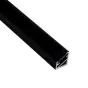 Profil LED Triline mini kątowy, czarny, 2mb, klosz czarny (na zam&oacute;wienie)