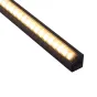 Profil LED Triline mini kątowy, czarny, 2mb, klosz czarny (na zam&oacute;wienie)