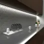 Profil LED Triline mini kątowy, czarny, 2mb, klosz czarny (na zam&oacute;wienie)