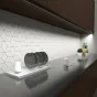 Profil LED Triline mini kątowy, czarny, 2mb, klosz czarny (na zam&oacute;wienie)