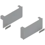 ZESTAW AVENTOS HK-TOP SIŁ.22K2500 WSP. 930-2800 PŁYTA, zaślepka jasnoszara/inox