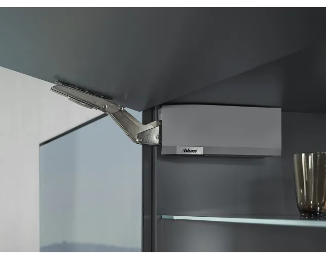 ZESTAW AVENTOS HK-TOP SIŁ.22K2500 WSP. 930-2800 PŁYTA, zaślepka jasnoszara/inox