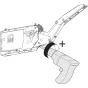ZESTAW AVENTOS HK-TOP Z TIP ON SIŁ.22K2900T WSP.3200-9000 PŁYTA, zaślepka ciemnoszara/inox