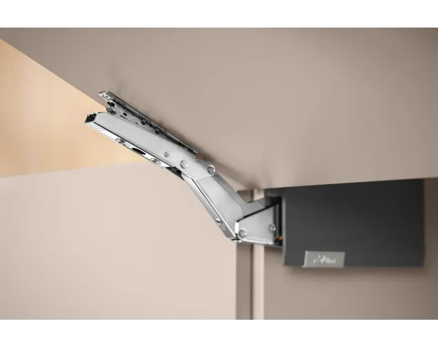 ZESTAW AVENTOS HK-TOP Z TIP ON SIŁ.22K2900T WSP.3200-9000 PŁYTA, zaślepka ciemnoszara/inox