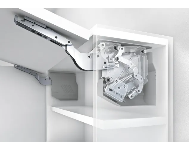 AVENTOS HK-S TIP-ON do małych front&oacute;w uchylnych, siłownik, wsp&oacute;łczynnik mocy400-1000 przy 2 szt.