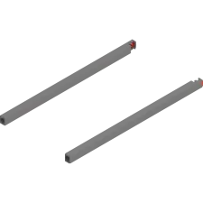 Reling podłużny do szuflady MerivoBox, L400 mm, ZR4.400RS.E, kpl. (L+P), Szary