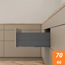 Szuflada MERIVOBOX E 450 70kg WYSOKA + BOXCAP OG-M ANTRACYT