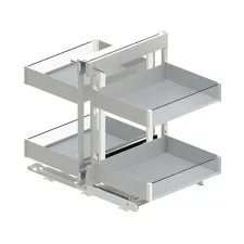 CARGO Corner Comfort Linia Maxima PURO 1000 mm PRAWY MET/SZKŁO BIAŁY MAT (NA ZAM&Oacute;WIENIE)