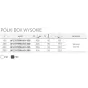 PRESTIGE SUPREME Półka wysoka do carga BOX 150, biała (Na zamówienie) PRESTIGE SUPREME Półka wysoka do carga BOX 150, biała (Na zamówienie)