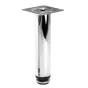 Nóżka regulowana,metalowa H-150, chrom Nóżka regulowana,metalowa H-150, chrom