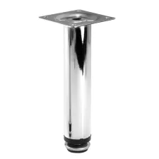Nóżka regulowana,metalowa H-150, chrom
