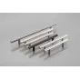 Uchwyt meblowy RELINGOWY, GTV, C-160 mm, L-220 mm, stal, aluminium Uchwyt meblowy RELINGOWY, GTV, C-160 mm, L-220 mm, stal, aluminium