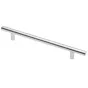 Uchwyt meblowy RELINGOWY, GTV, C-160 mm, L-220 mm, stal, aluminium Uchwyt meblowy RELINGOWY, GTV, C-160 mm, L-220 mm, stal, aluminium