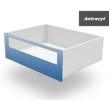 Zestaw do szuflady wewnętrznej AXIS PRO, wysokiej H199mm,  Antracyt