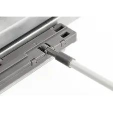 Poprzeczka GTV AXIS PRO synchronizująca, do push to open, 1200 mm, + mocowania 2 kpl.