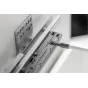 Poprzeczka GTV AXIS PRO synchronizująca, do push to open, 1200 mm, + mocowania 2 kpl.