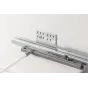 Poprzeczka GTV AXIS PRO synchronizująca, do push to open, 1200 mm, + mocowania 2 kpl.