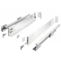 Szuflada AXISPRO, niska H-84mm, 300mm, biała, (szklane boki) Szuflada AXISPRO, niska H-84mm, 300mm, biała, (szklane boki)
