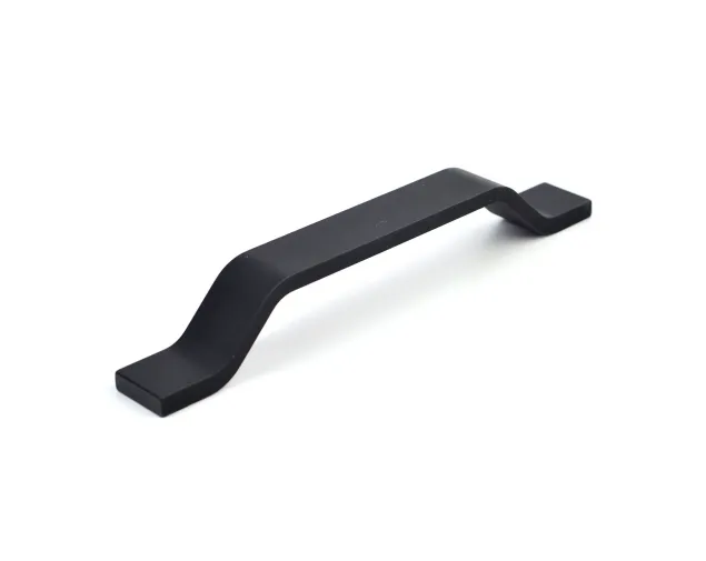 Uchwyt meblowy UA107, 160mm, czarny MAT Uchwyt meblowy UA107, 160mm, czarny MAT