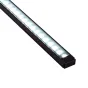Profil LED nawierzchniowy Line Mini, Czarny, 2mb, klosz czarny Profil LED nawierzchniowy Line Mini, Czarny, 2mb, klosz czarny