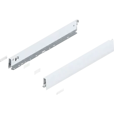 Boki Szuflady MERIVOBOX, dł. 500 mm, N 68,5 mm, 470N5002S R+L, Biały