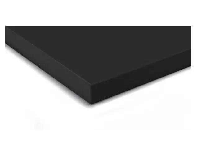 Płyta MDF RAUVISIO tone Deep Black 2461LT, wym. 2800x1300x18.6 mm, obustronnie pokryta lakierowaną folią PP Płyta MDF RAUVISIO tone Deep Black 2461LT, wym. 2800x1300x18.6 mm, obustronnie pokryta lakierowaną folią PP