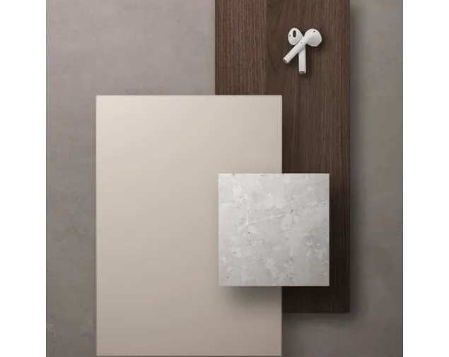 Płyta MDF RAUVISIO tone Perfect Nude 2464LT, wym. 2800x1300x18.6 mm, obustronnie pokryta lakierowaną folią PP